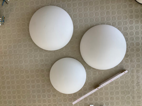 Återbruk vägglampa