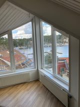 Begagnat glasparti för återbruk